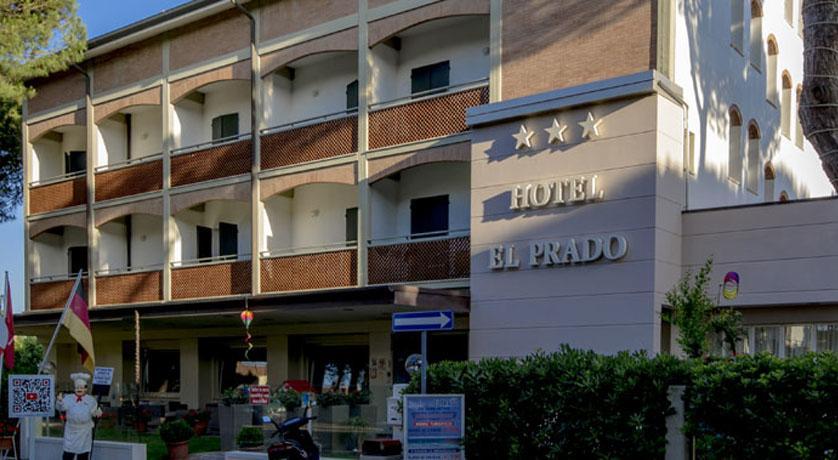 Hotel El Prado Cervia Exterior foto